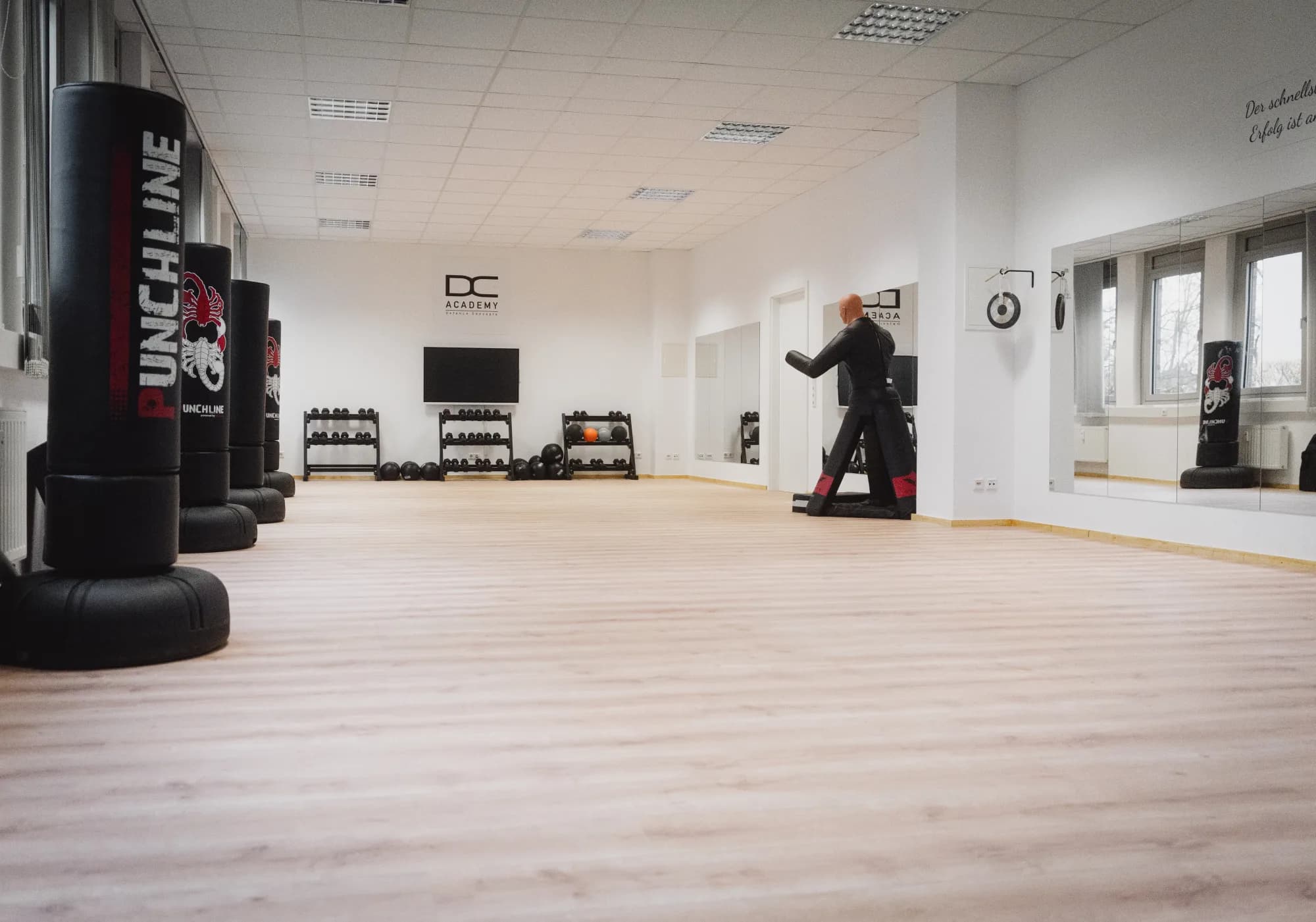 Training bei der DC Academy